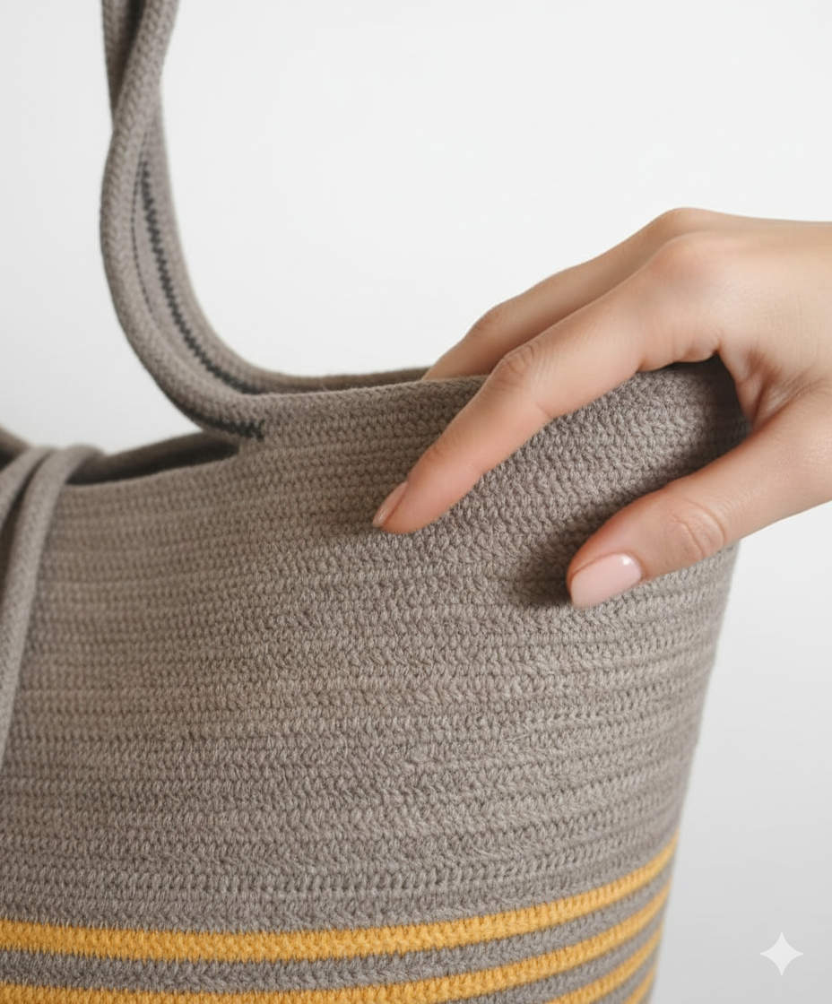 RareBunkar Yel Beg Mix Sustainable Jute Carry Bag