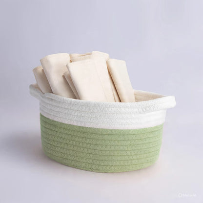 Storage baskets, Toy Bin , for toy Blankets, Pillows Storage in Living room cute jute basket storage basket for bathroom living room & kitchen Organiser box vanity box first aid box
